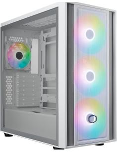Cooler Master MasterBox 600 Cristal Templado USB 3.2 Blanco-1383993