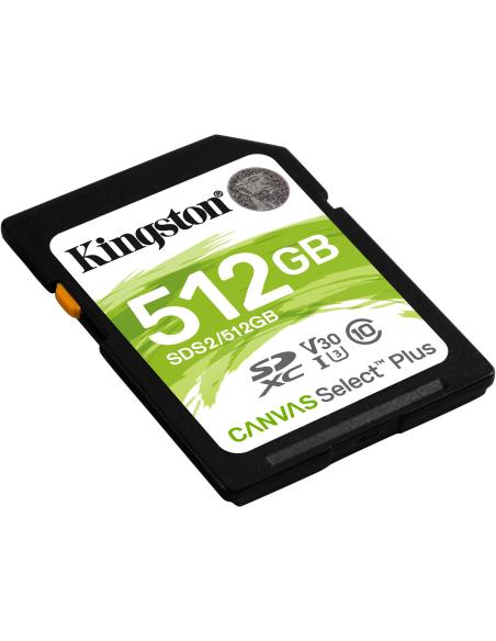 Kingston Canvas Select Plus SDXC 512GB UHS-I Clase 10