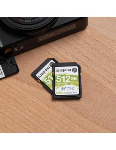 Kingston Canvas Select Plus SDXC 512GB UHS-I Clase 10