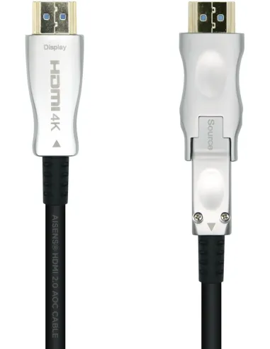 Aisens A148-0511 Cable HDMI a HDMI-A/D 2.0 20M Negro