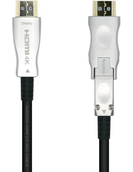 Aisens A148-0511 Cable HDMI a HDMI-A/D 2.0 20M Negro