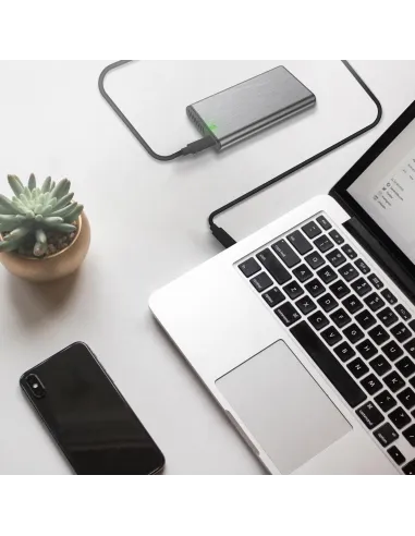 Aisens A107-0707 Cable USB-C 5M Negro