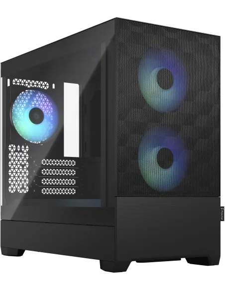 Fractal Design Pop Mini Air Cristal Templado USB 3.2 Negro
