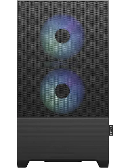 Fractal Design Pop Mini Air Cristal Templado USB 3.2 Negro