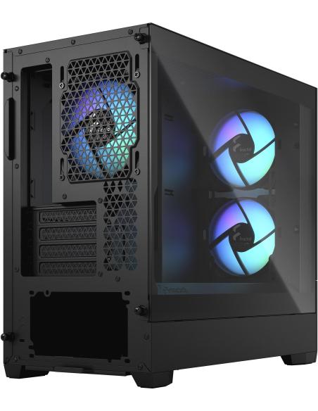 Fractal Design Pop Mini Air Cristal Templado USB 3.2 Negro