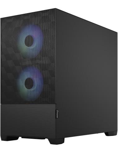 Fractal Design Pop Mini Air Cristal Templado USB 3.2 Negro
