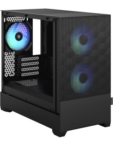 Fractal Design Pop Mini Air Cristal Templado USB 3.2 Negro