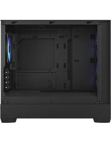 Fractal Design Pop Mini Air Cristal Templado USB 3.2 Negro