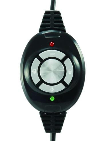 Conceptronic CCHATSTARU2R Auriculares USB-A Negros