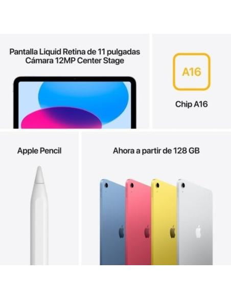 Apple iPad 2025 11" 512GB WiFi Plata