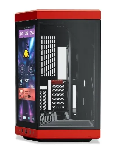 Hyte Y70 Touch Infinite Negra y Roja con Pantalla Táctil USB 3.2