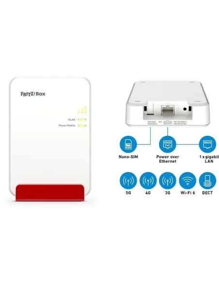 AVM Fritz!Box 6860 Router 5G WiFi 6e Ethernet