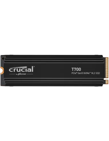 Crucial T700 2TB SSD PCIe Gen5 NVMe M.2 con Disipador Térmico