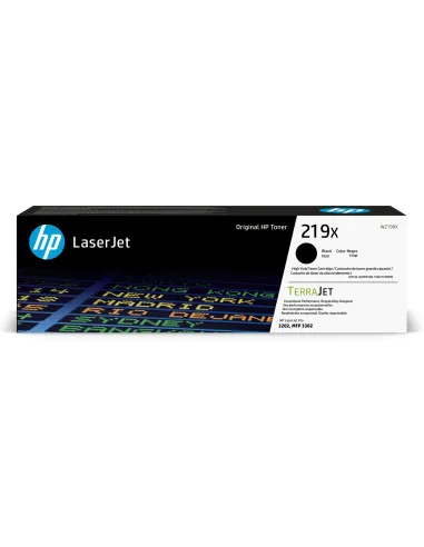HP LaserJet 219X Tóner Original Negro