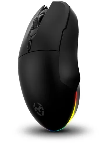 Krom NXKROMKOMET Komet Ratón Gaming Inalámbrico RGB Negro 2400 DPI