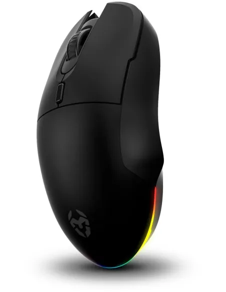 Krom NXKROMKOMET Komet Ratón Gaming Inalámbrico RGB Negro 2400 DPI