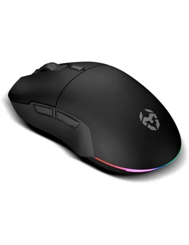 Krom NXKROMKOMET Komet Ratón Gaming Inalámbrico RGB Negro 2400 DPI