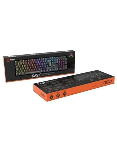 Krom Kasic Teclado Mecánico Gaming RGB Switch Red