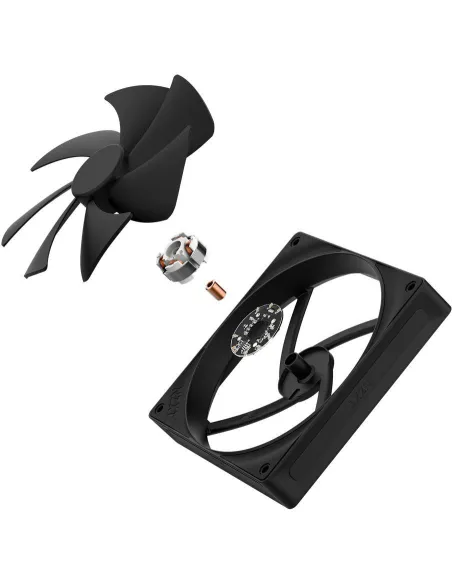 NZXT F140P Ventilador Suplementario 140mm Negro