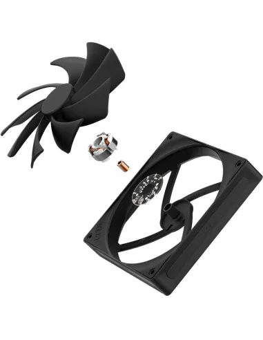 NZXT F140Q Ventilador Suplementario 140 mm Negro