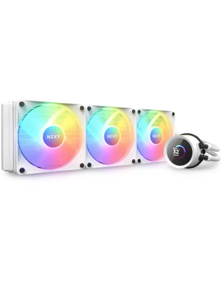 NZXT Kraken 360 RGB Kit de Refrigeración Líquida 360mm Blanco