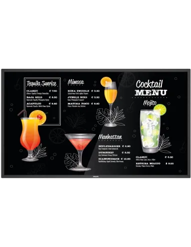 Philips 50BDL3117P 50" Pantalla Interactiva VA 4K UltraHD Negro