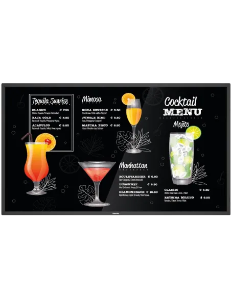 Philips 50BDL3117P 50" Pantalla Interactiva VA 4K UltraHD Negro