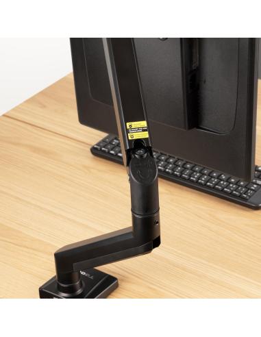 TooQ DB1334TNR-B Soporte de Mesa para Monitor/TV de 13-34" Máx. 10KG Negro