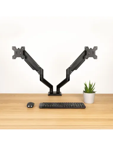 TooQ DB1434TNR-B Soporte de Mesa para Monitor/TV de 13"-34" Máx. 20KG Negro