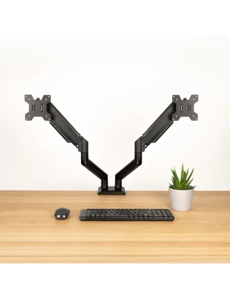 TooQ DB1434TNR-B Soporte de Mesa para Monitor/TV de 13"-34" Máx. 20KG Negro