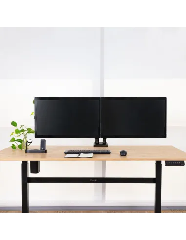 TooQ DB1434TNR-B Soporte de Mesa para Monitor/TV de 13"-34" Máx. 20KG Negro