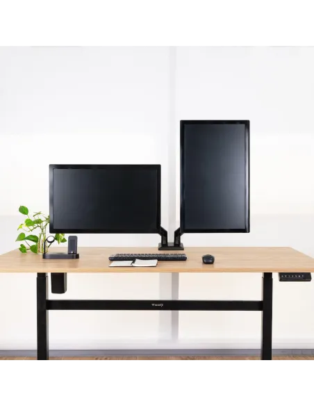 TooQ DB1434TNR-B Soporte de Mesa para Monitor/TV de 13"-34" Máx. 20KG Negro