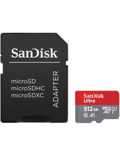 SanDisk Ultra microSDXC 512GB UHS-I A1 Clase 10 con Adaptador-1359466