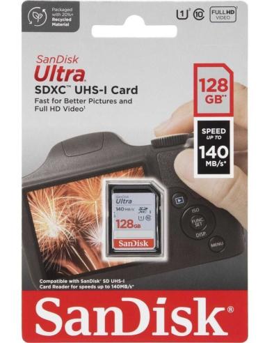 SanDisk Ultra SDHC 128GB UHS-I Clase 10