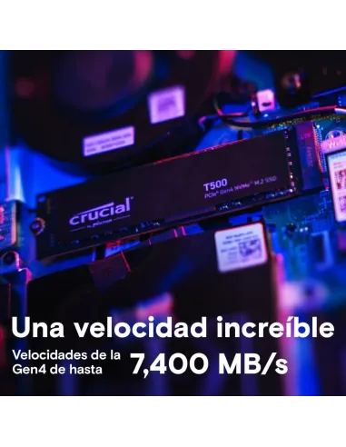 Crucial T500 4TB PCIe 4.0 NVMe M.2 SSD