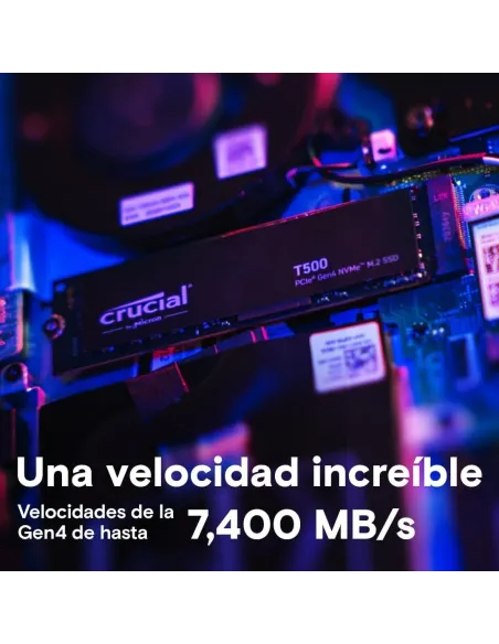 Crucial T500 4TB PCIe 4.0 NVMe M.2 SSD