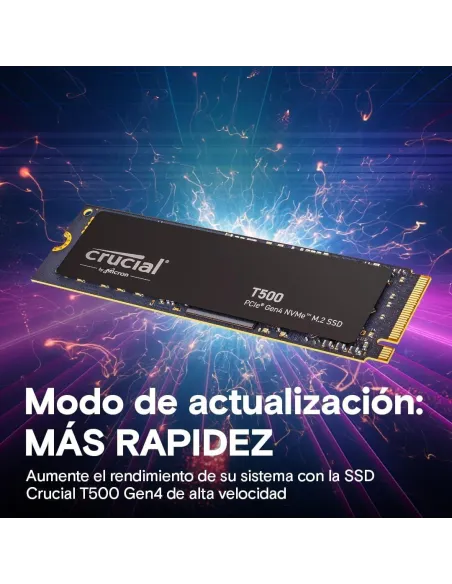 Crucial T500 4TB PCIe 4.0 NVMe M.2 SSD