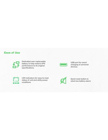 APC Back- UPS BE500G2-GR 500VA