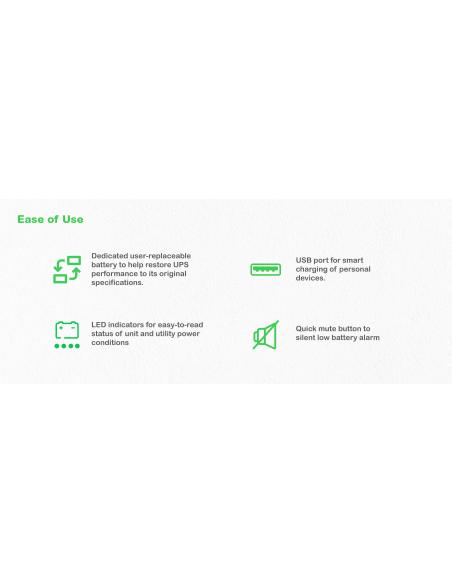 APC Back- UPS BE500G2-GR 500VA