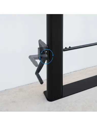 Tooq FS2290HM-B Soporte Suelo/Pared para Monitor/TV 60-100" Máx. 100 Kg