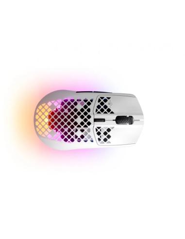 SteelSeries Aerox 3 (2022) Blanco Inalámbrico 18000 DPI