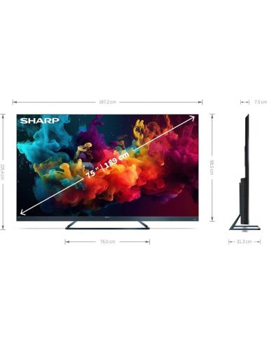 Sharp 75FQ5EG 75" LED 4K UltraHD 144Hz Smart TV