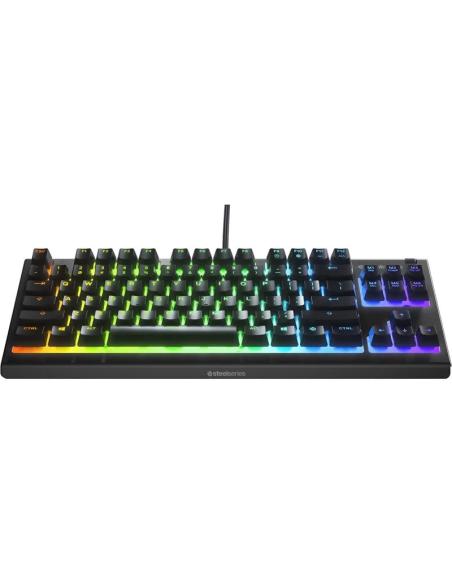 SteelSeries Apex 3 TKL Teclado con Cable RGB USA Negro