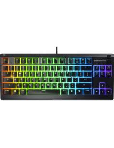 SteelSeries Apex 3 TKL Teclado con Cable RGB USA Negro