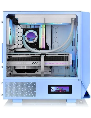 Thermaltake Ceres 330 TG Hydrangea Blue Mid Tower ATX Cristal Templado USB-C Azul