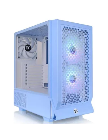Thermaltake Ceres 330 TG Hydrangea Blue Mid Tower ATX Cristal Templado USB-C Azul