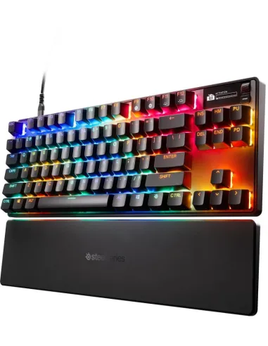 SteelSeries Apex Pro TKL Gen 3 RGB Teclado Mecánico Gaming USB Switch OmniPoint 3.0 Negro Teclado US