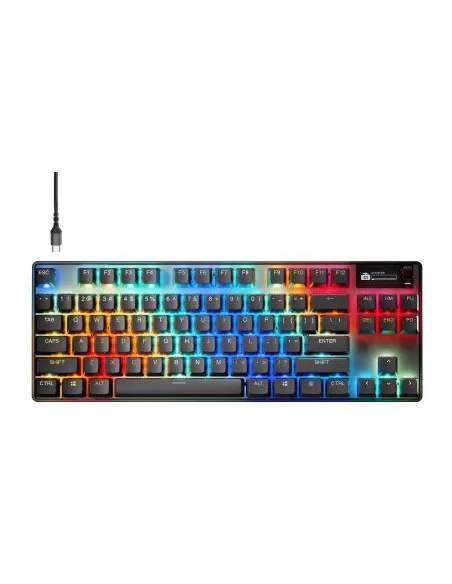 SteelSeries Apex Pro TKL Gen 3 RGB Teclado Mecánico Gaming USB Switch OmniPoint 3.0 Negro Teclado US