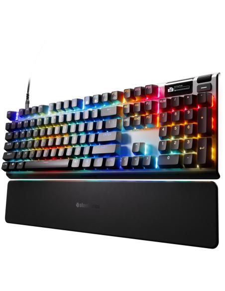 SteelSeries Apex Pro Gen 3 RGB Teclado Mecánico Gaming USB Switch OmniPoint 3.0 Negro Teclado USA