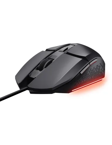 Trust GXT 109 Felox Ratón Gaming Iluminado USB 6400 DPI Negro